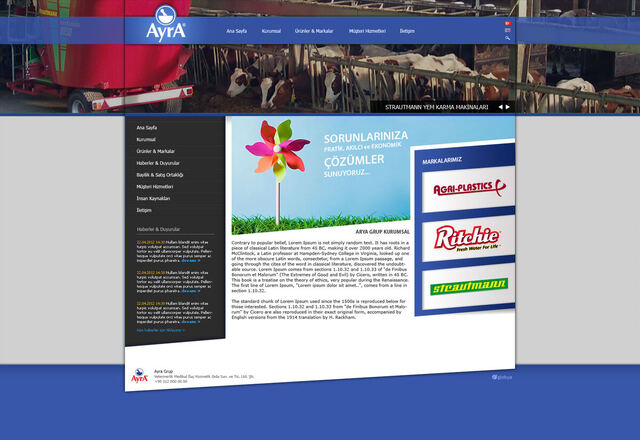 Ayra Grup: IMFLEXI ile kurumsal site ve katalog