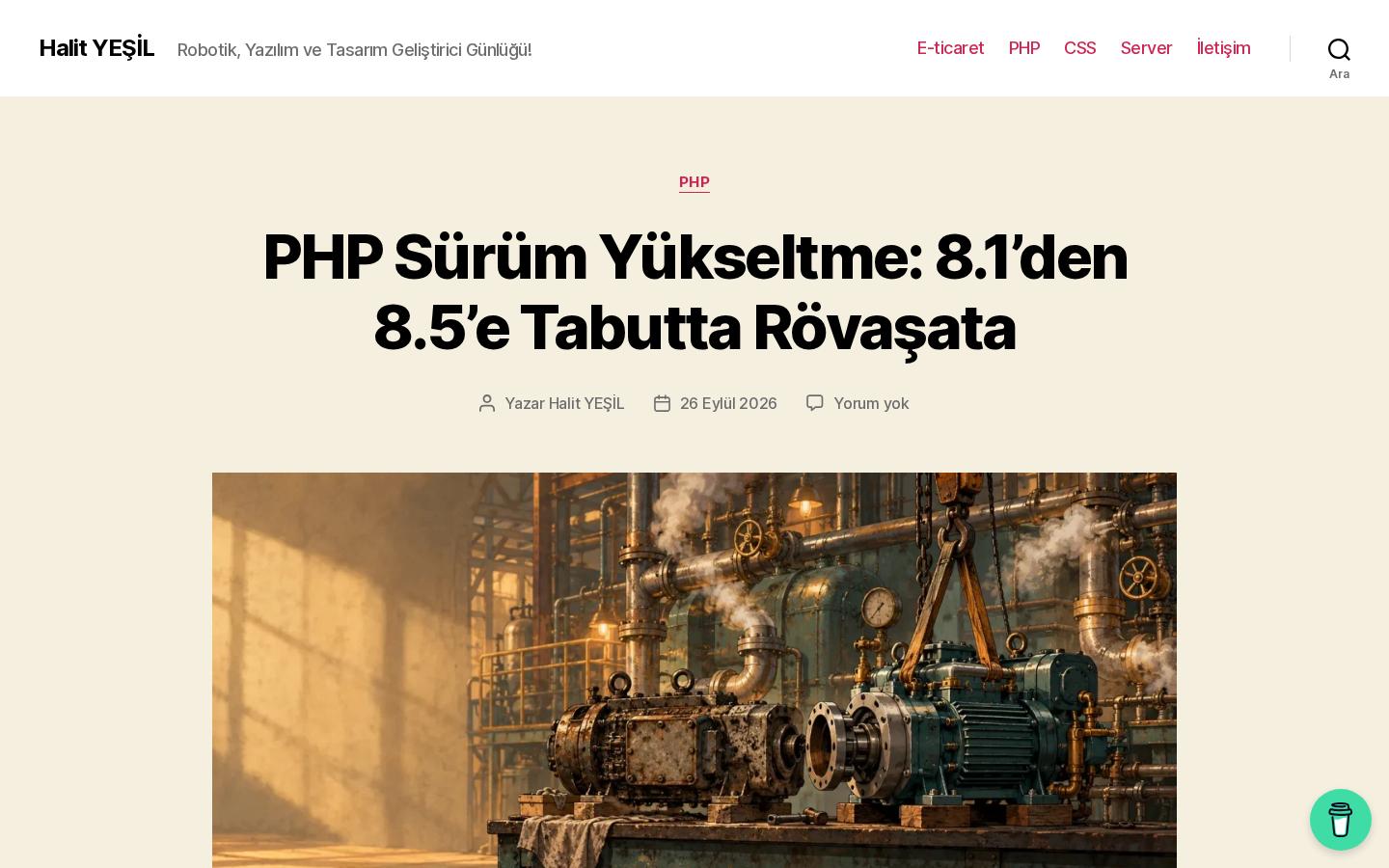 Halit Yeşil kişisel sitesi